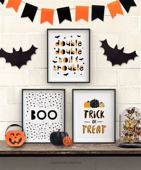 Halloween Wall Art Printable